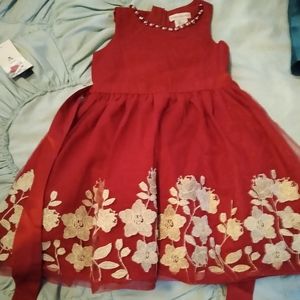 Euc Catherine malandrino red girls dress 5